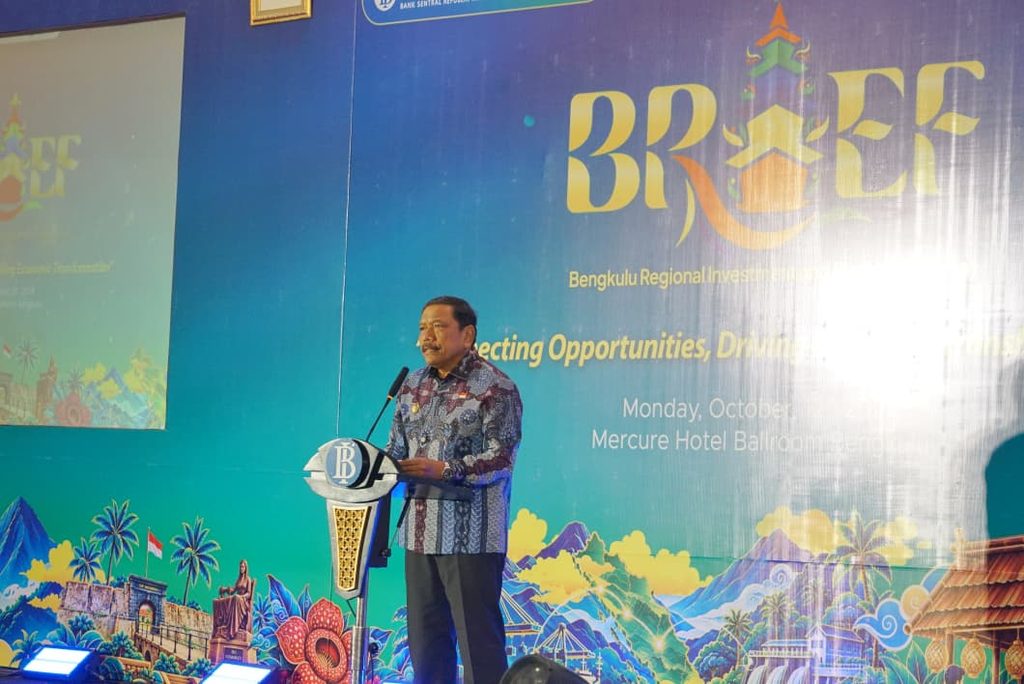 Wagub Mian Buka BRIEF 2026, Bengkulu Bidik Investor dan Pasar Ekspor Baru